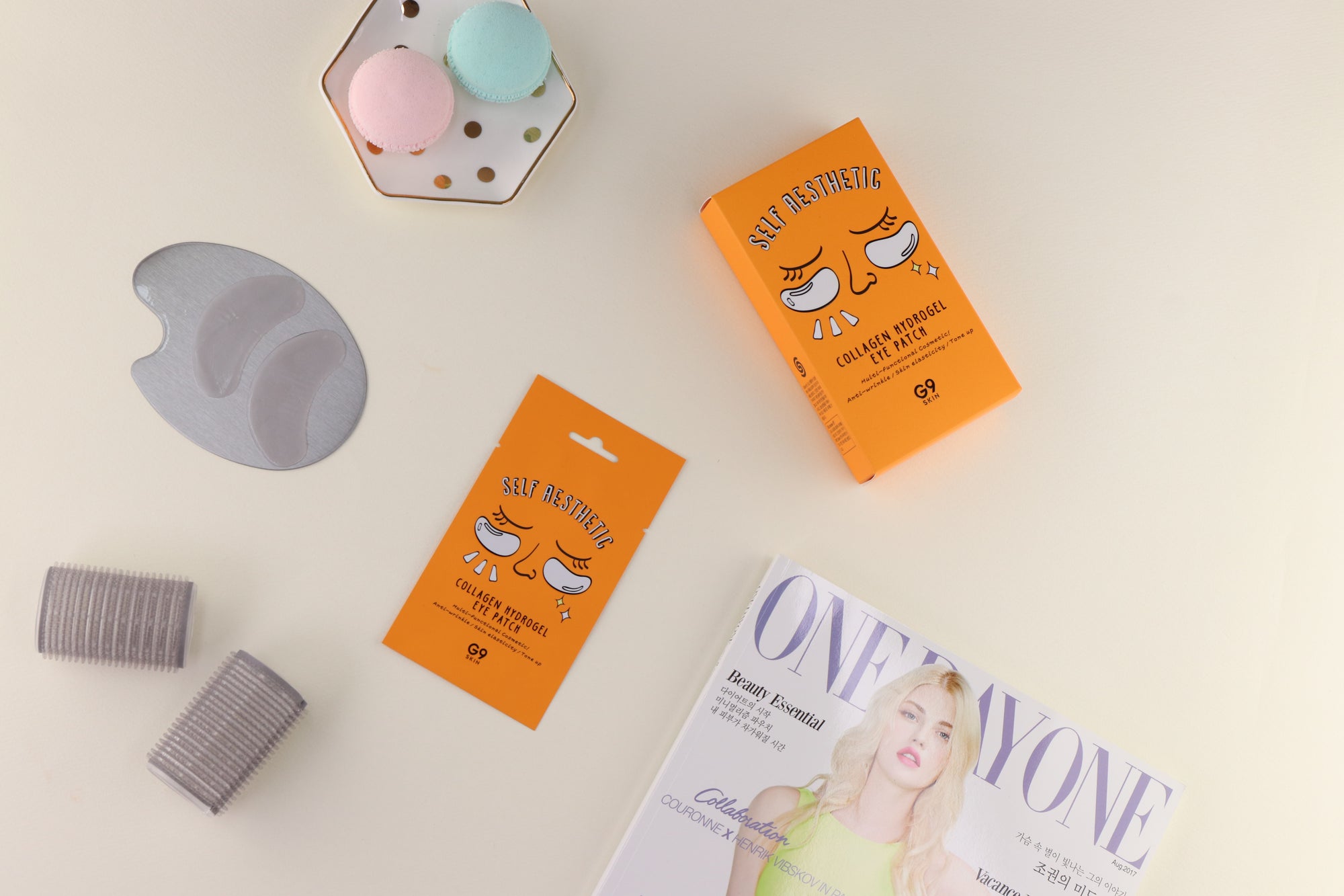 Patchs Yeux Lissant Collagène – Hydratation & élasticité