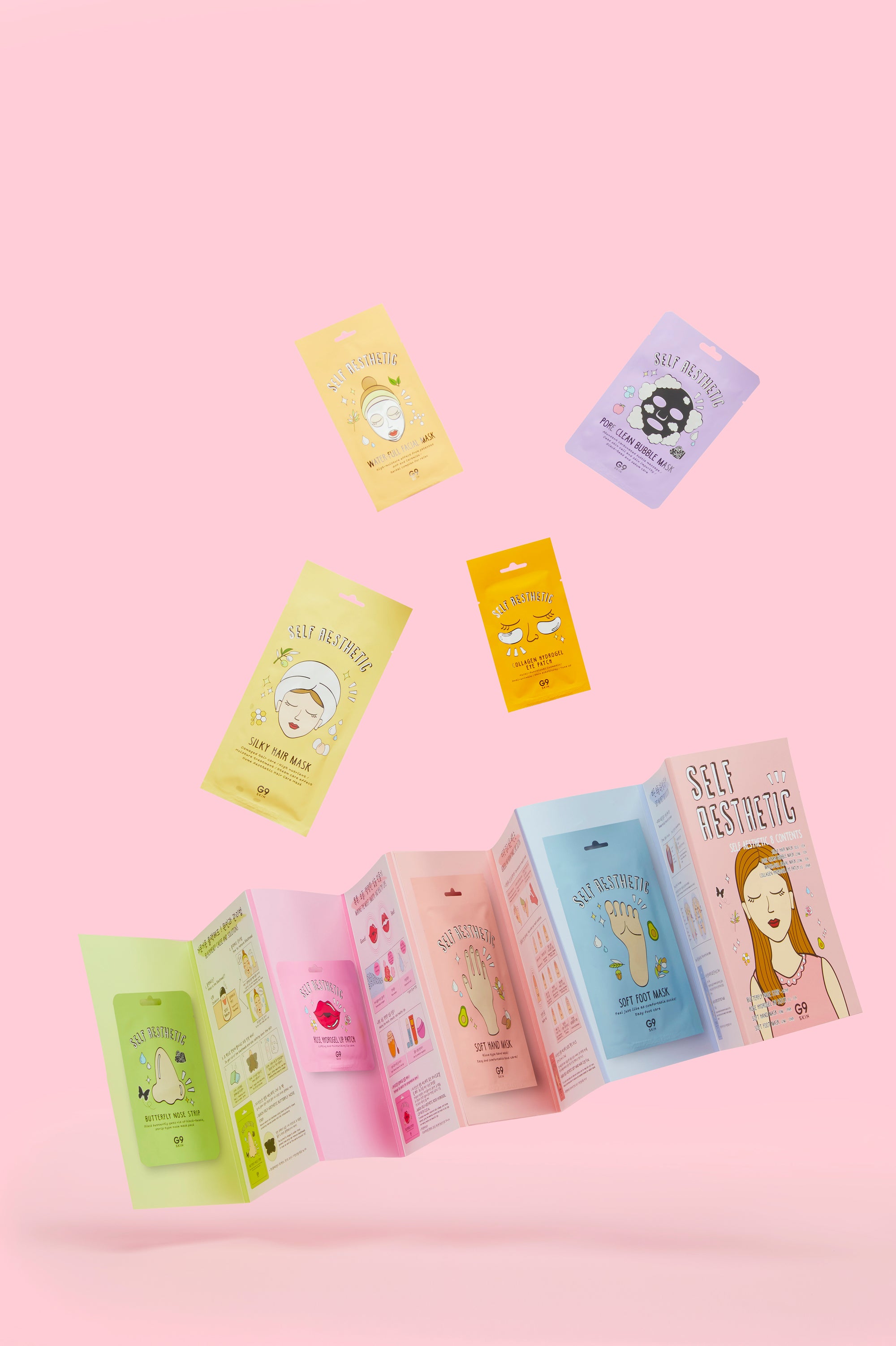 Coffret Self-Care Magazine – 8 soins ciblés de la tête aux pieds