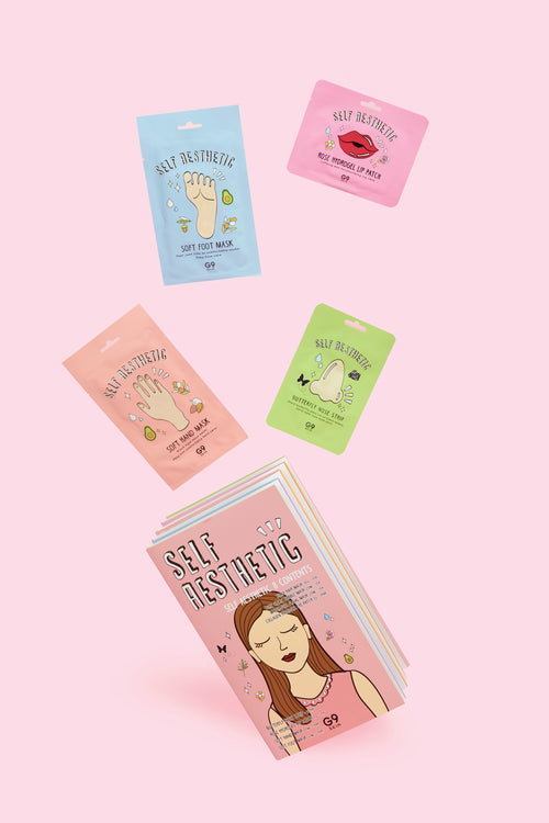 Coffret Self-Care Magazine – 8 soins ciblés de la tête aux pieds
