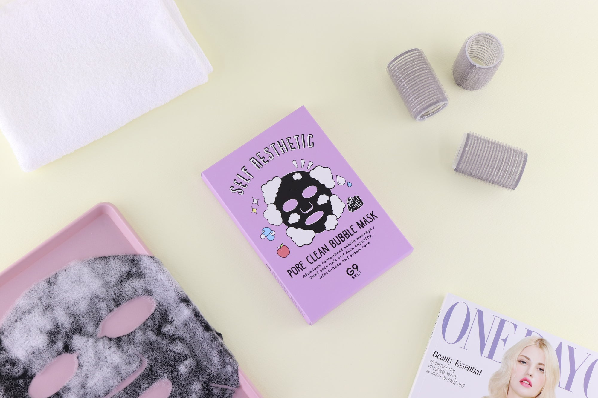 Masque Bulles Detox – Pores & grain de peau