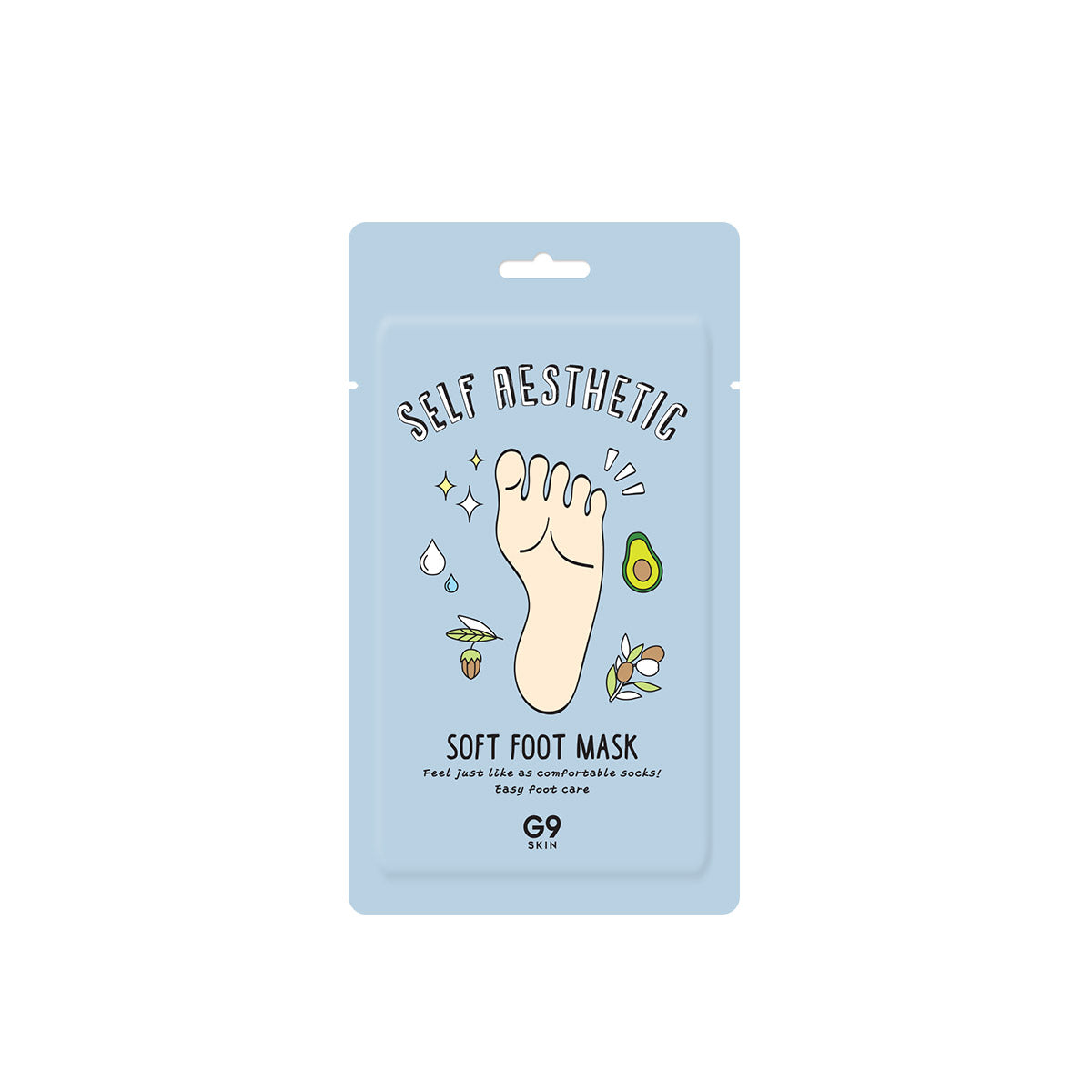 Masque Douceur Pieds – Lissant & hydratant