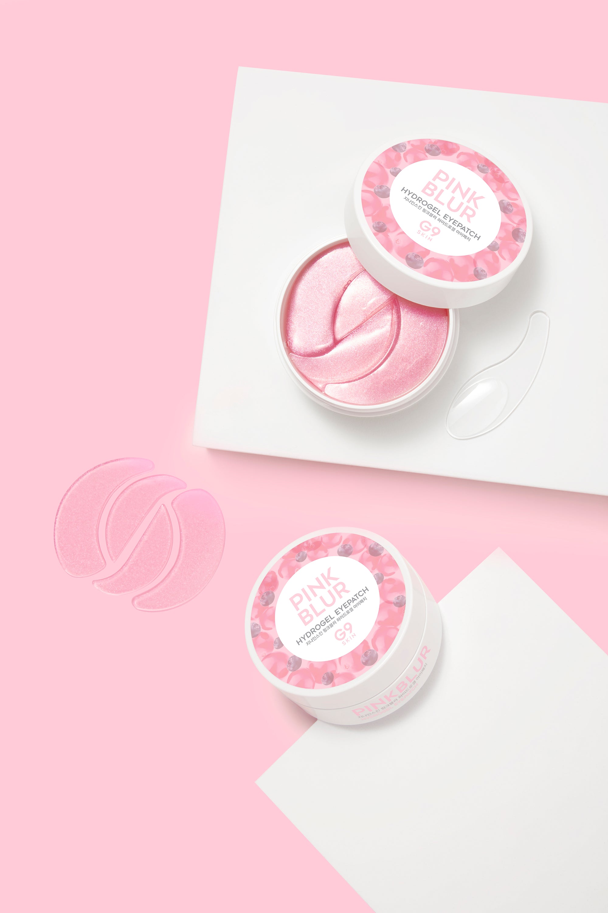 Patchs Yeux Éclat Rosé – Anti-rides & lumière